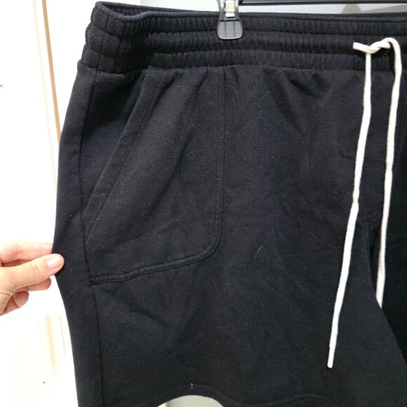 Sonoma Women’s Lounge Shorts Size 2X Black Drawstring Waist Pockets Casual Comfo - Picture 2 of 8